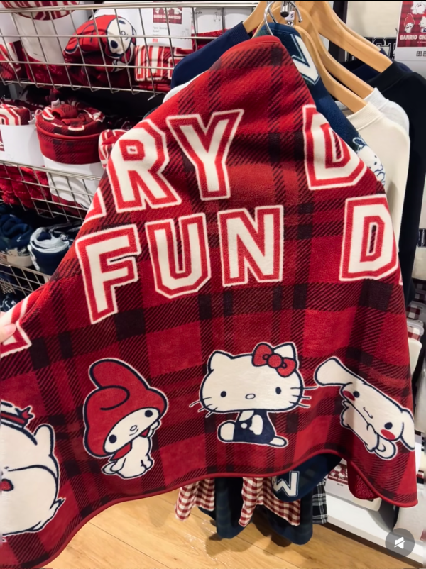 UNIQLO聯名Sanrio毛毯罕有減價！低至半價就買到？網民列4大必買原因：不買都對不起自己