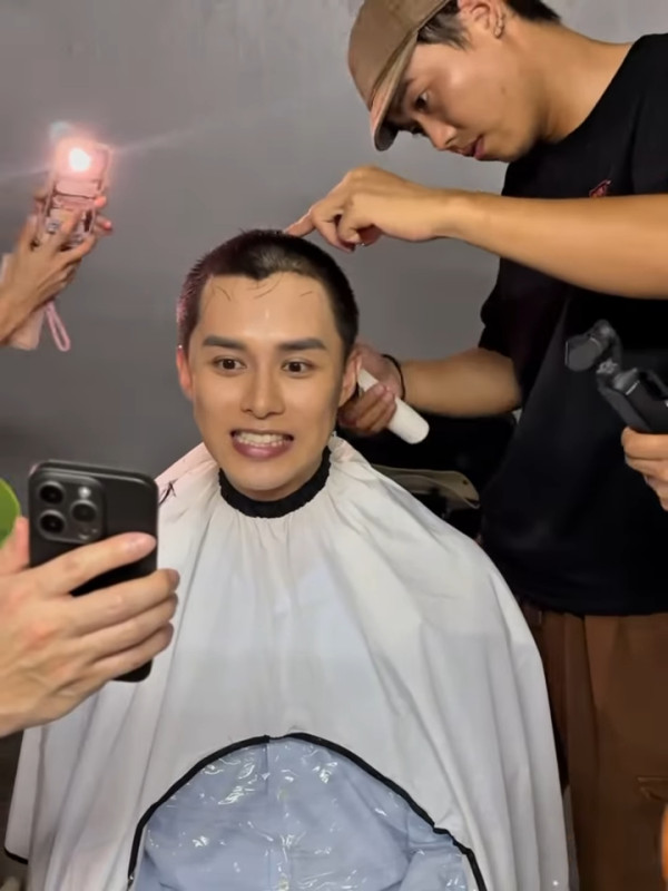 何廣沛公開剃頭全過程為一個鏡頭豁出去 獲網民激讚超專業力推爭最佳男配角