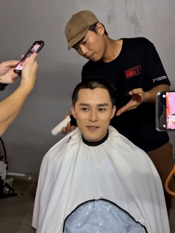 何廣沛公開剃頭全過程為一個鏡頭豁出去 獲網民激讚超專業力推爭最佳男配角