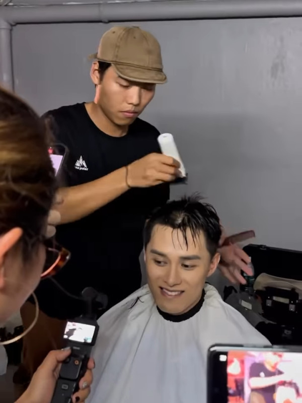 何廣沛公開剃頭全過程為一個鏡頭豁出去 獲網民激讚超專業力推爭最佳男配角