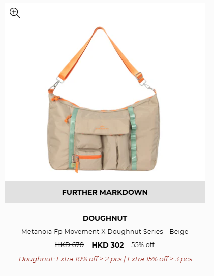 Doughnut開倉低至35折！一連5日 馬卡龍色背囊/斜揹袋/腰包/單肩包$200起！