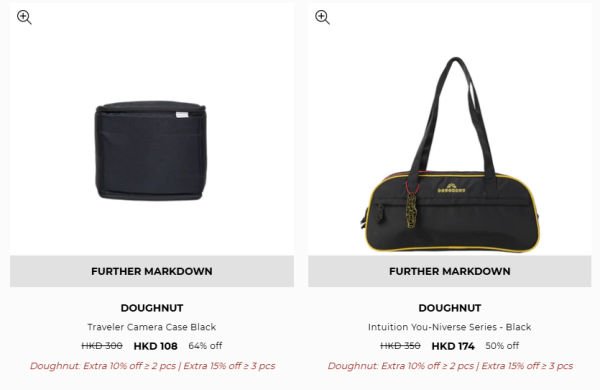 Doughnut開倉低至35折！一連5日 馬卡龍色背囊/斜揹袋/腰包/單肩包$200起！