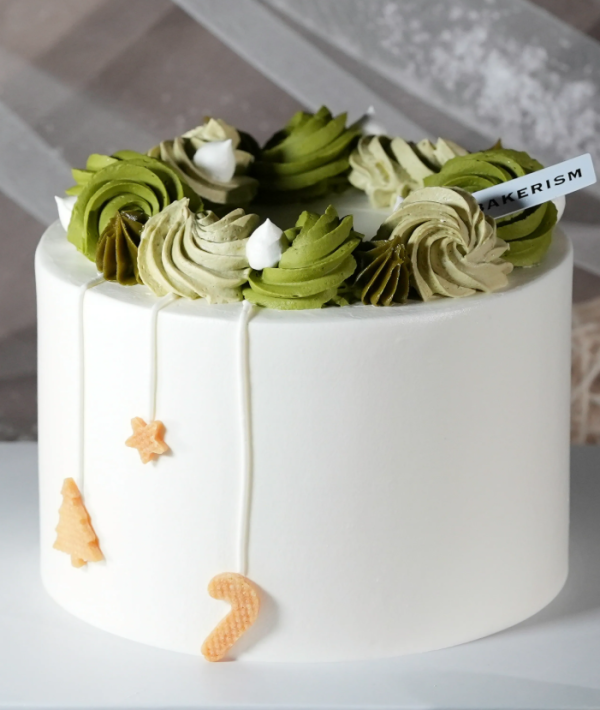 The bakerism聖誕造型蛋糕  栗子精靈/咖啡焙茶聖誕樹