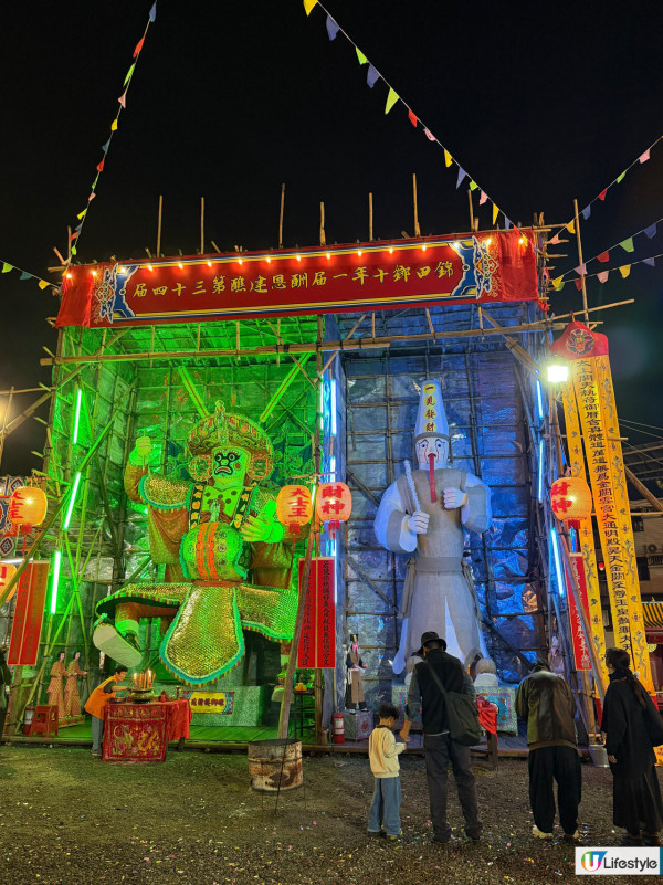 錦田鄉酬恩建醮2025｜5層高竹棚獲健力士認證！日期/地點/交通一覽  2.5萬支竹人手搭建