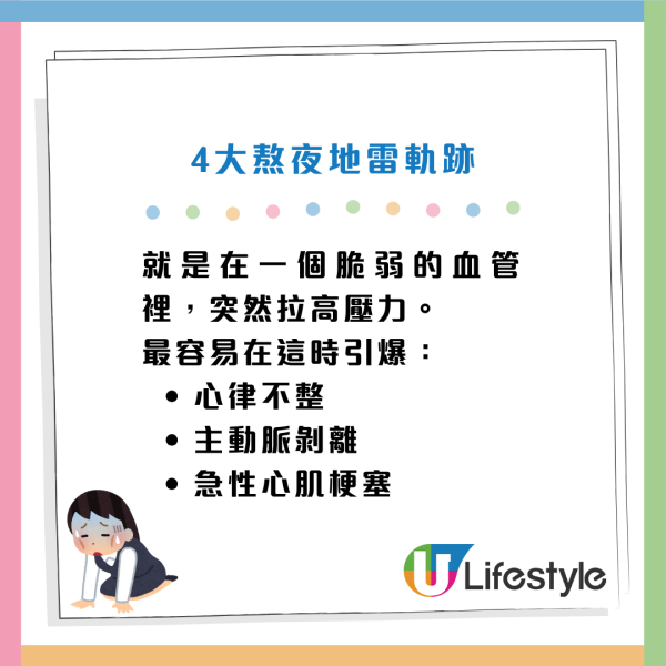 熬夜猝死｜睡眠少於4小時=心臟開啟「危機模式」！醫生警告：這行為比熬夜更致命