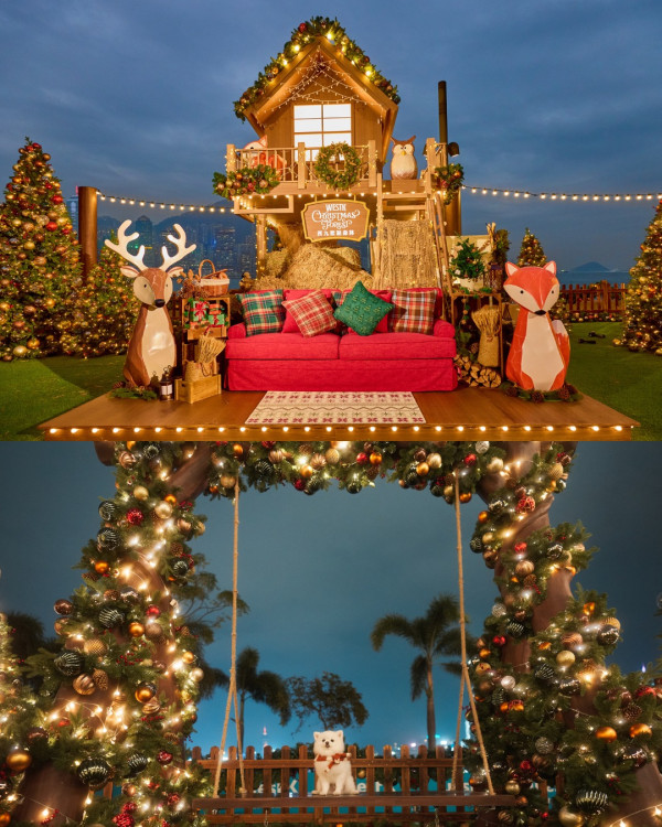 聖誕樹打卡2025｜全港10+特色聖誕樹懶人包！中環20米高巨型聖誕樹、迪士尼夢幻飄雪聖誕樹（持續更新）