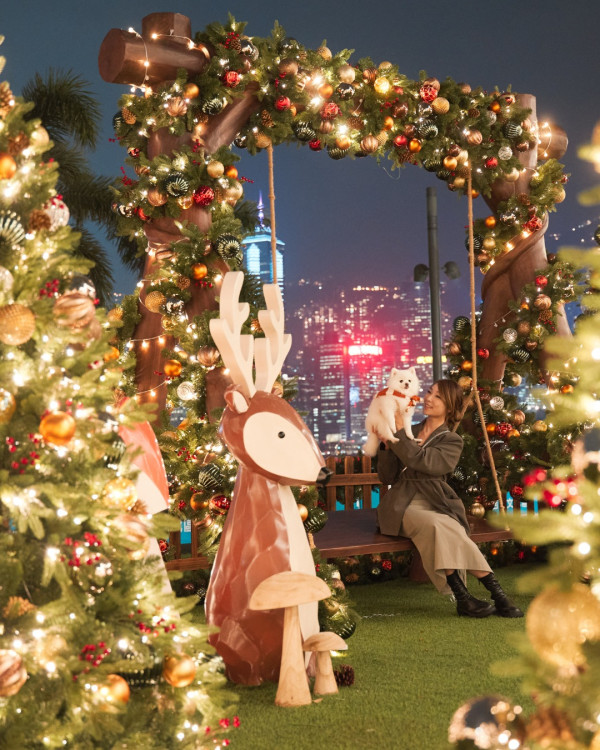 聖誕樹打卡2025｜全港10+特色聖誕樹懶人包！中環20米高巨型聖誕樹、迪士尼夢幻飄雪聖誕樹（持續更新）