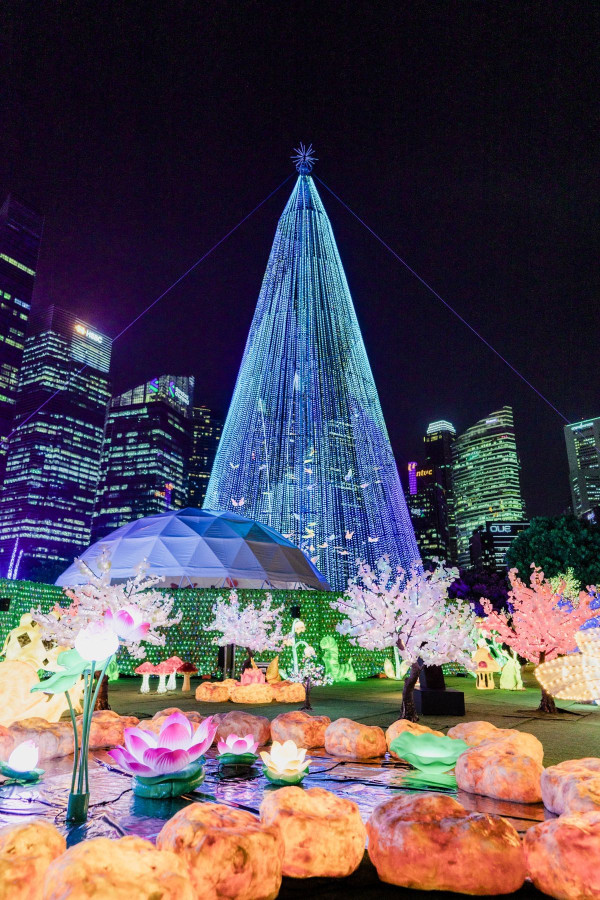 聖誕樹打卡2025｜全港10+特色聖誕樹懶人包！中環20米高巨型聖誕樹、迪士尼夢幻飄雪聖誕樹（持續更新）