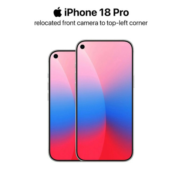靈動島「壽終正寢」？ iPhone 18 Pro 渲染圖流出改用「單窿」設計 網民劣評：似足幾百蚊 Android 機