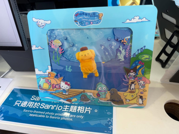 園內更推出Sanrio characters主題相架。圖片來源：Threads