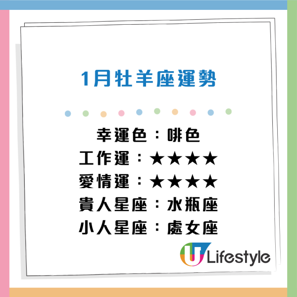 星座運程2026｜1月星座運勢出爐！專家警告小心工作被AI取代！點名 3 星座財運桃花旺