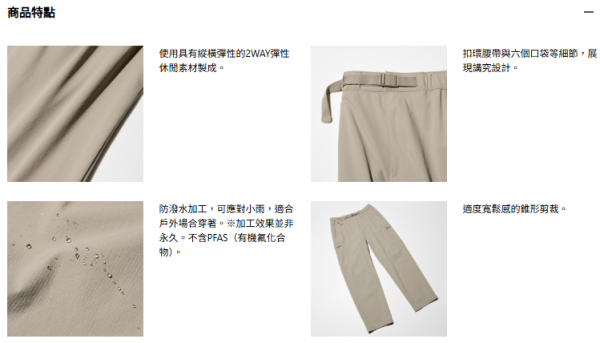 圖片來源︰GU官網 圖片來源︰GU官網