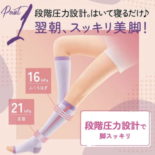 空姐落機雙腳幼秘密！0有找2款日本瘦腿襪Dr Scholl vs Slimwalk點揀？避3伏位睡覺著此款 