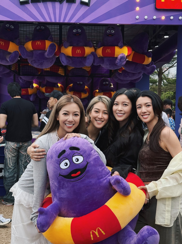 蔡思貝陳瀅閨蜜團「六缺一」難得合體 唯獨欠一位好姊妹惹猜測：好可惜…