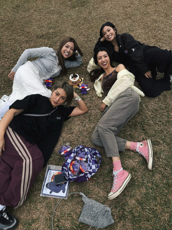 蔡思貝陳瀅閨蜜團「六缺一」難得合體 唯獨欠一位好姊妹惹猜測：好可惜…