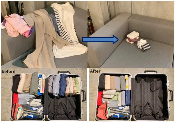 來源:東京成田機場 唔怕買爆喼!東京成田機場「衣物壓縮機」限時免費!1分鐘厚衫羽絨變手掌大慳半個喼位