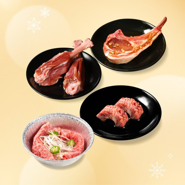 牛角燒肉放題聖誕優惠68折！130分鐘半自助放題 嘆北海道A4白老牛/日本國產牛/澳洲和牛/羊架