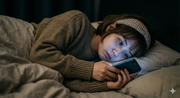 26歲OL每晚通宵玩手機 驚患甲狀腺癌擴散淋巴 醫生揭一習慣淪「癌變加速器」