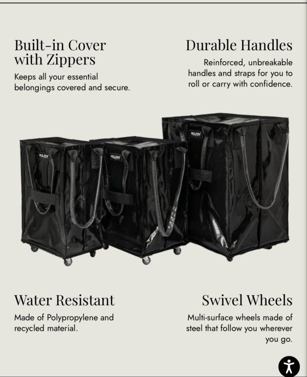 BLACKPINK同款！HULKEN高級版IKEA「最強旅行神袋」全球瘋搶 靜音轆推30kg可摺疊 