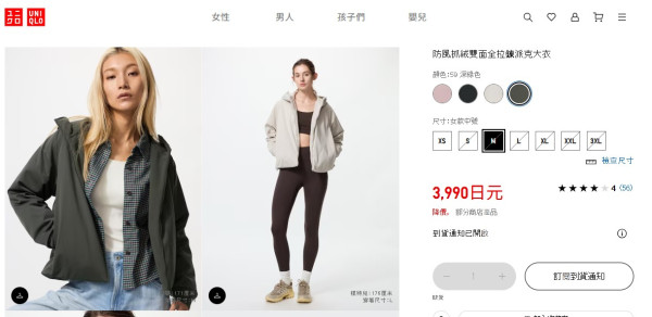 60歲都讚！UNIQLO寶藏級雙面外套輕量擋風保暖靠佢 網民︰舒服到唔願除 