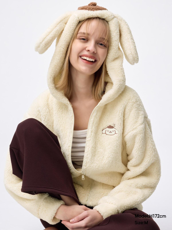 GU x Sanrio聯乘系列全線登場!必搶Hello Kitty復古風衛衣/布甸狗睡衣$149起