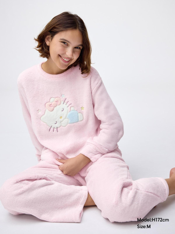 GU x Sanrio聯乘系列全線登場!必搶Hello Kitty復古風衛衣/布甸狗睡衣$149起