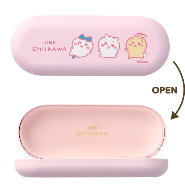 JINS X Chiikawa聯名眼鏡系列登場！必入手小八/兔兔圖案雕刻鏡腳即送限定版眼鏡盒