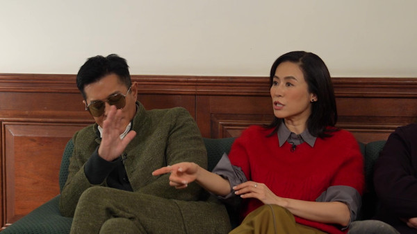 宣萱連環狂窒當眾施暴出手打古天樂?一舉動嚇到古仔縮開大喝:「唔好摸」