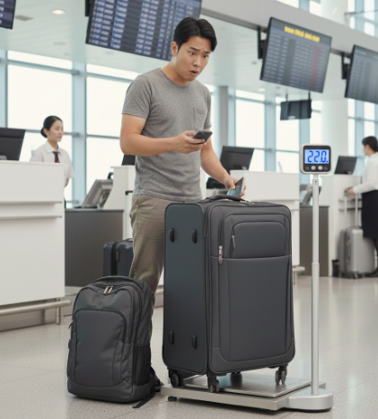行李箱自動增肥?行李11kg到機場變22kg!地勤揭密:做少這動作白交0罰款