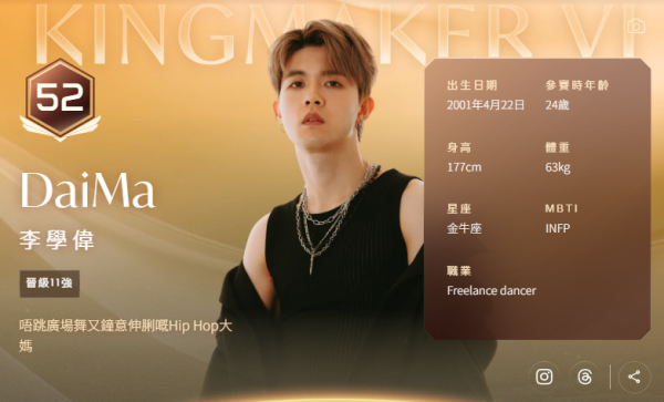 全民造星6｜總決賽最終11強名單參賽者起底！一文睇清投票詳情