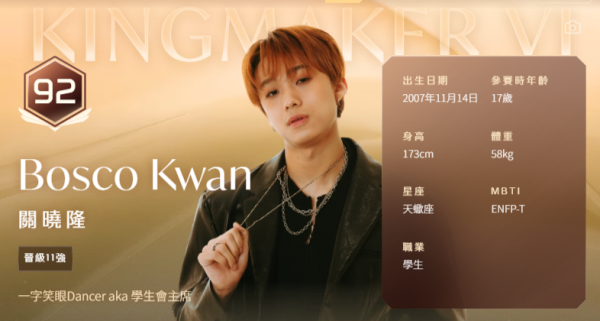 全民造星6｜總決賽最終11強名單參賽者起底！一文睇清投票詳情