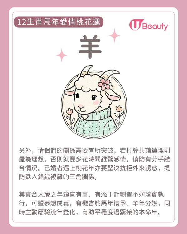 2026麥玲玲生肖愛情運|屬O易陷分手魔咒!一生肖恐閃婚 3類人有辦公室戀情!附防爛桃花攻略