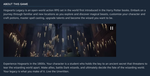 遊戲優惠 Encore 《霍格華茲的傳承》Steam 史低 1 折 $46 入手年度神作