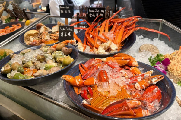 自助餐優惠｜尖沙咀朗廷酒店自助餐突發買一送一！2小時無限任食生蠔/長腳蟹/烤牛扒 (附Menu)