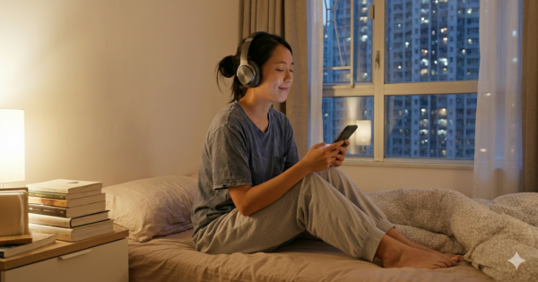 睡前戴耳機聽歌極傷腦？認知障礙風險飆3倍　醫生：3大壞習慣恐中風