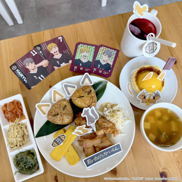 《排球少年!!》主題Cafe登陸尖沙咀！沉浸式打卡位/必試5大高校主題餐點