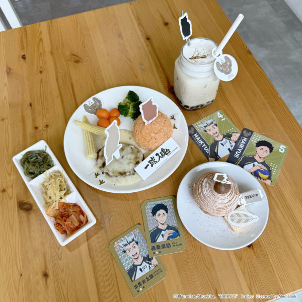 《排球少年!!》主題Cafe登陸尖沙咀！沉浸式打卡位/必試5大高校主題餐點