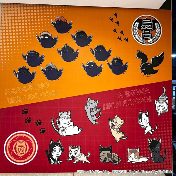 《排球少年!!》主題Cafe登陸尖沙咀！沉浸式打卡位/必試5大高校主題餐點