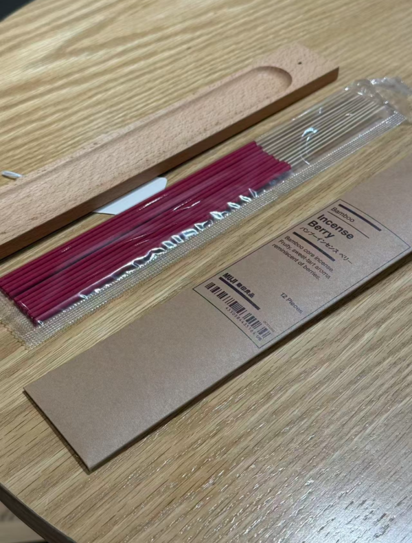 MUJI線香被封「睡眠神器」。圖片來源：小紅書