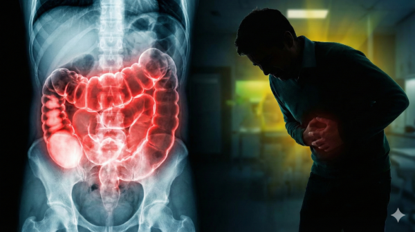 腸道壞死｜女子肚痛以為便秘 狂嘔膽汁險死！醫生：4症狀恐腸阻塞 連屁都無要即入院