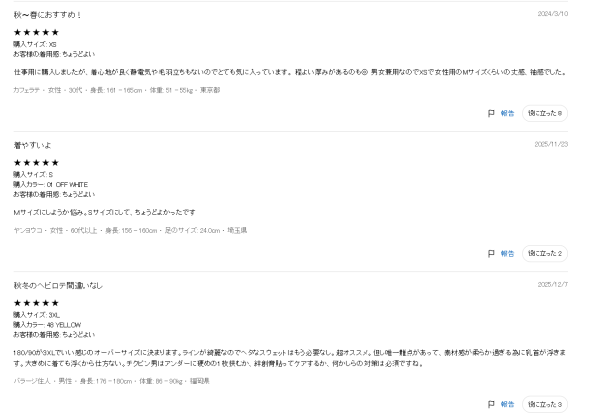 照片來源:日本 Uniqlo 官方網站 照片來源:日本 Uniqlo 官方網站