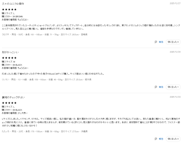 照片來源:日本 Uniqlo 官方網站 照片來源:日本 Uniqlo 官方網站