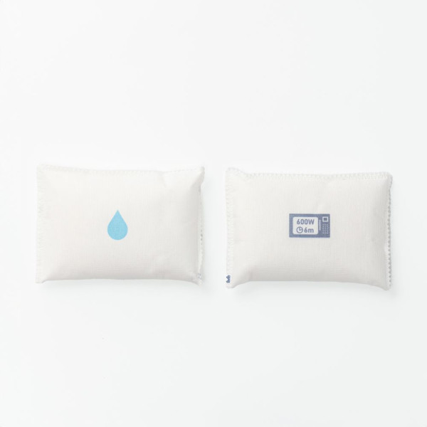 不再買吸濕大笨象！MUJI「微波吸濕包」無限次重用？叮一叮即復活　懶人除臭必備