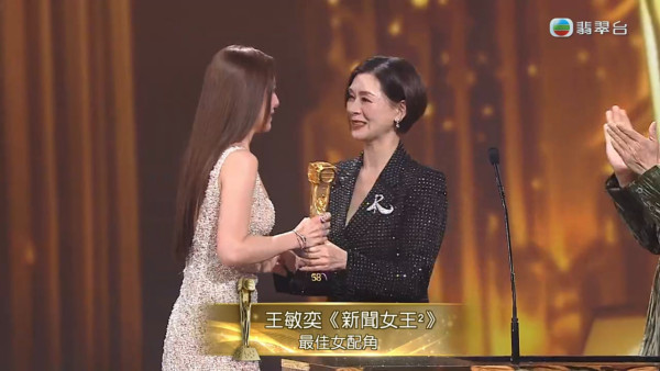 萬千星輝2025｜王敏奕大熱奪最佳女配角 力壓同劇勁敵龔慈恩高海寧