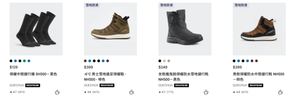 照片來源：Decathlon 官方網站