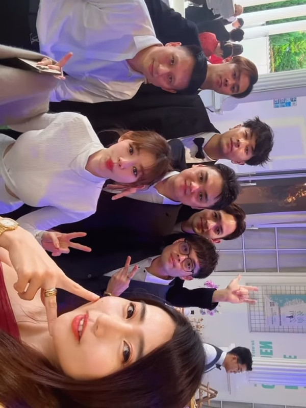 林明禎去細佬婚禮著成咁「嚴重犯規」戰鬥格晒導彈胸！賓客視角震撼網民︰唔知望邊好