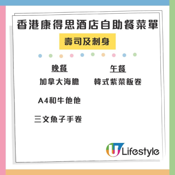 旺角康得思酒店自助餐買1送1！3小時任食北海道毛蟹/生蠔/鐵板煎鵝肝/鱈蟹腳/龍蝦/烤羊肩！