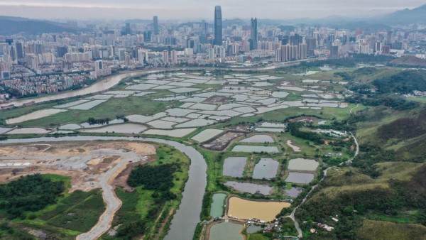 上水、元朗、大灣區北部亦在火運帶動下,有望成為發展和投資熱點。(圖片來源︰HKET)