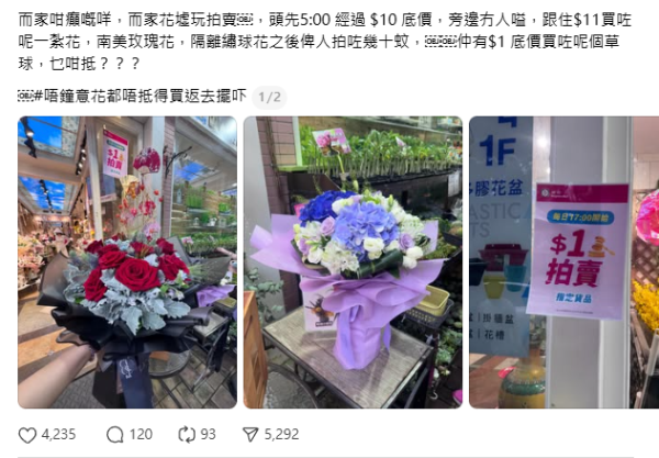 旺角花墟驚現「Bid花」熱潮！$1起標好玩過年宵？教你平價入手名貴盆栽
