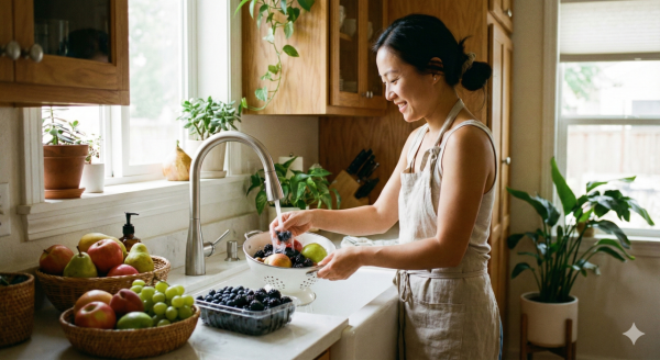 12大最多農藥蔬果 藍莓竟上榜!醫生揭一洗法農藥恐滲入果肉!教正確「去毒」3步驟